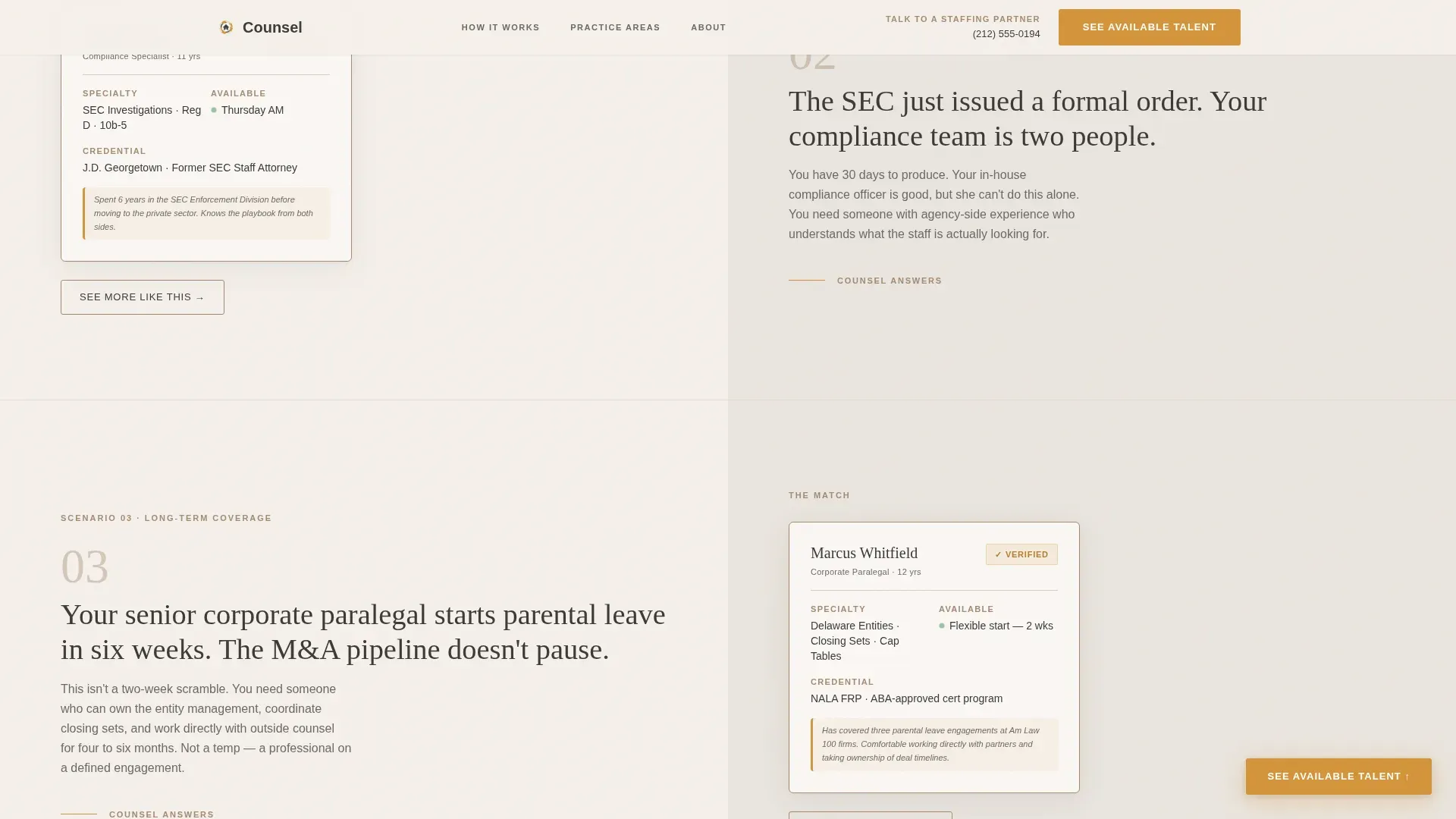 Staffing Services | Free Website Template | Rocket