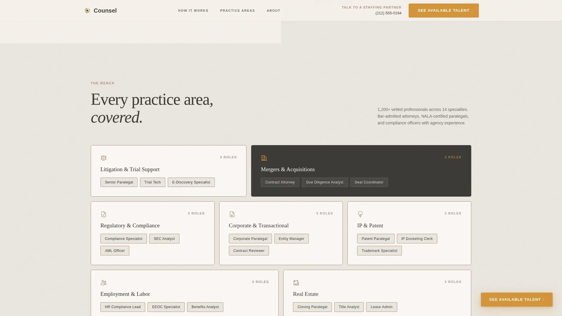 Staffing Services | Free Website Template | Rocket