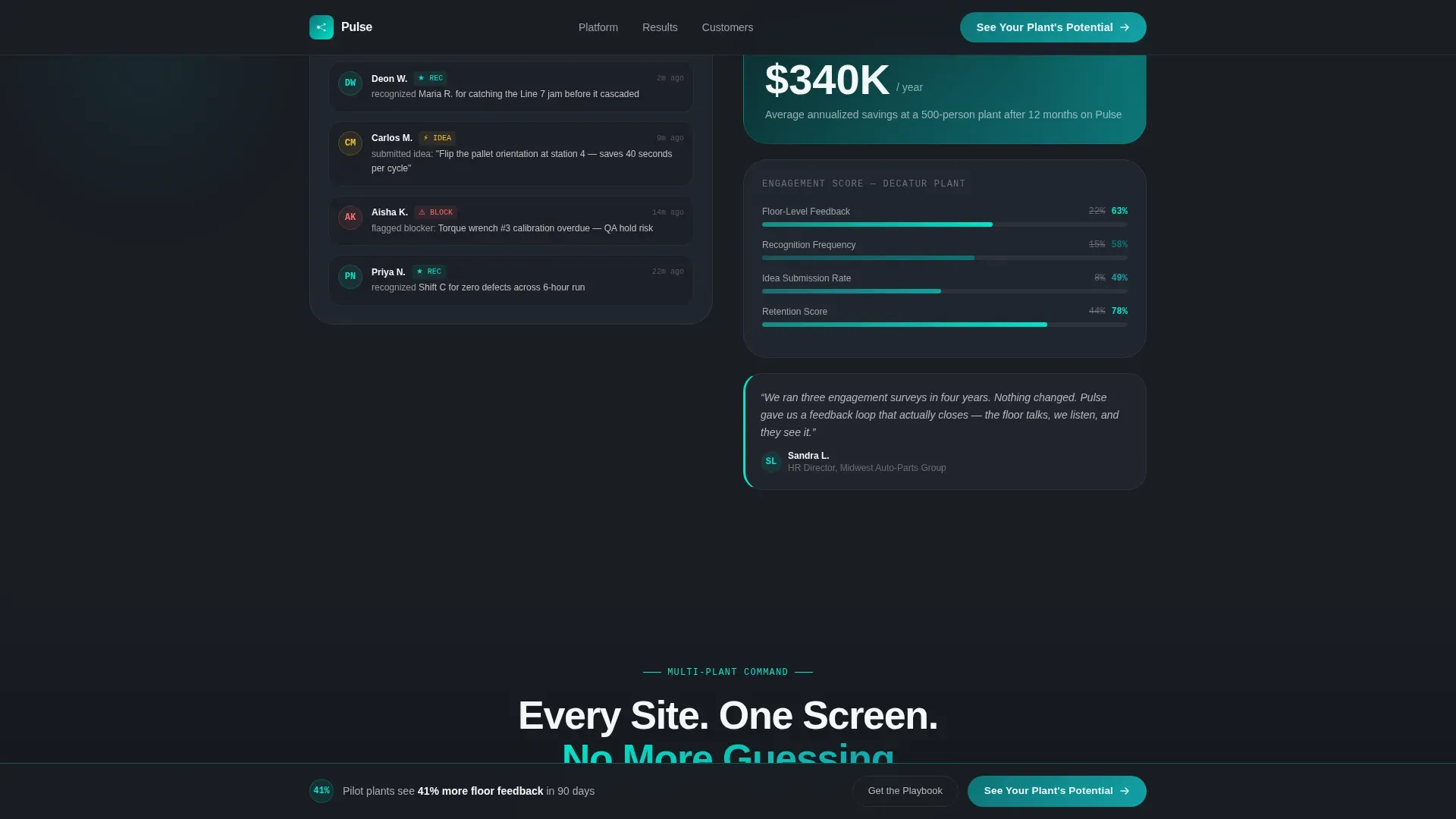 Employee Engagement | Free Website Template | Rocket