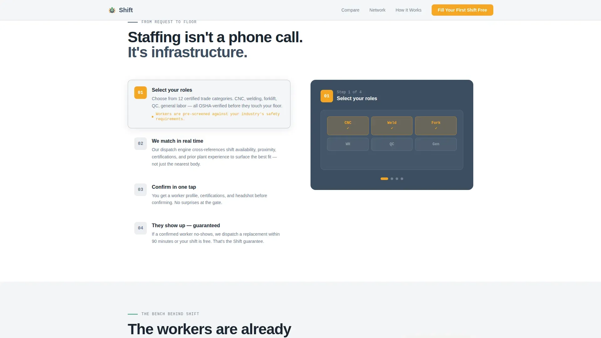 Reliable Manufacturing | Free Website Template | Rocket