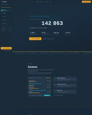 Manufacturing Training | Free Website Template | Rocket