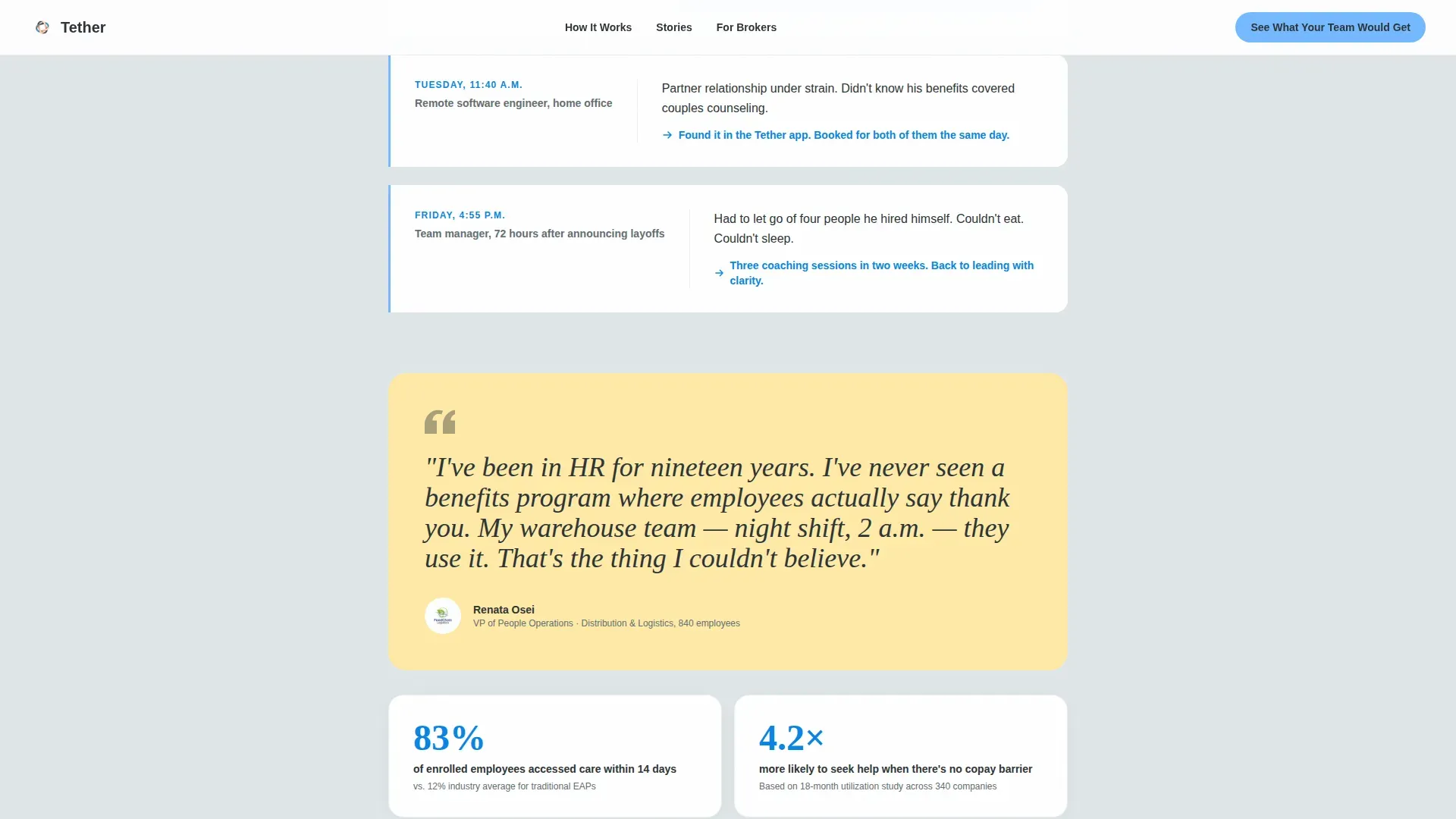 Employee Wellness & Benefits Reviews Website Template