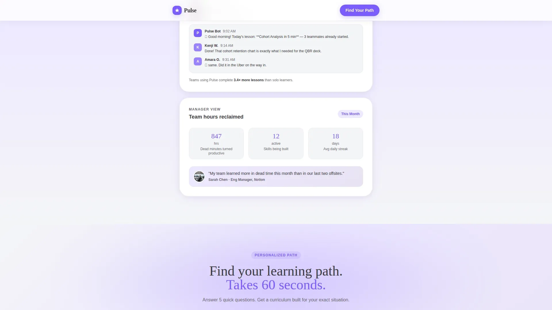Learning & Development Platform Reviews Website Template