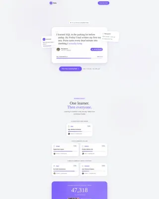 Learning & Development Platform Reviews Website Template