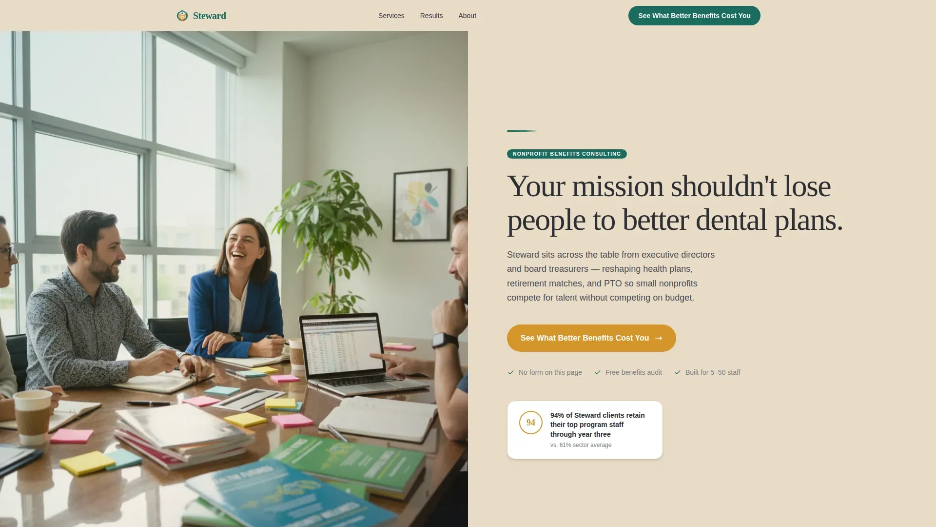 Nonprofit Consulting | Free Website Template | Rocket