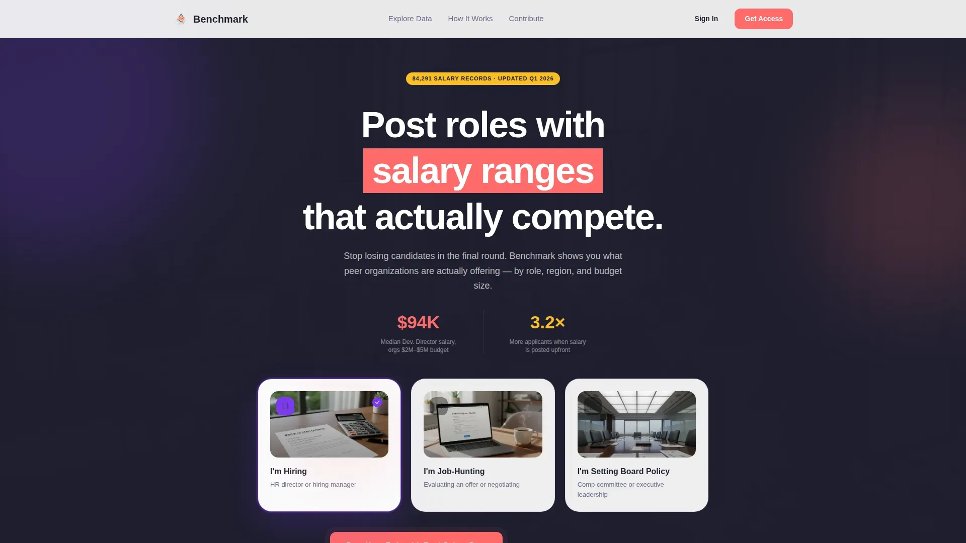 Nonprofit Salary | Free Website Template | Rocket