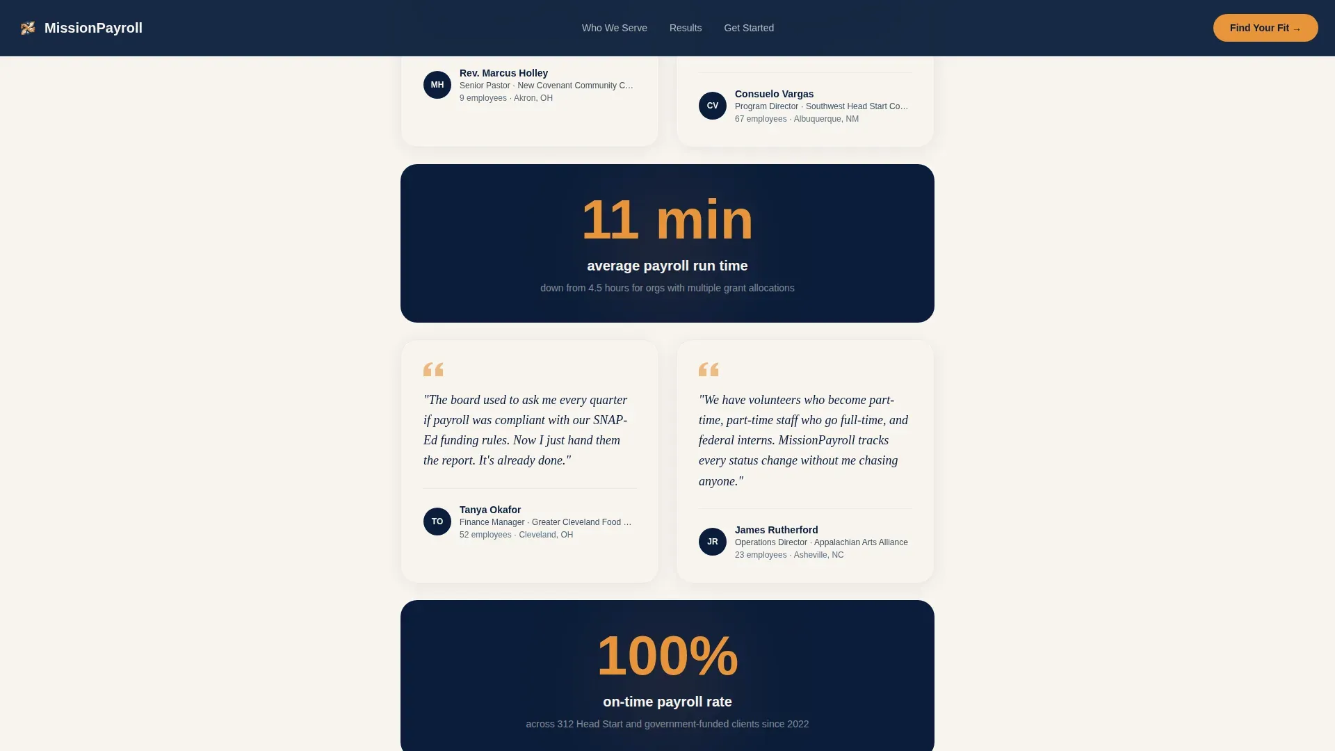 Reliable Nonprofit | Free Website Template | Rocket