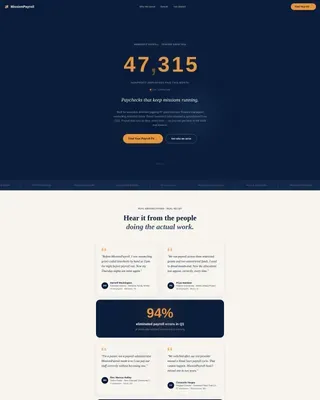 Reliable Nonprofit | Free Website Template | Rocket