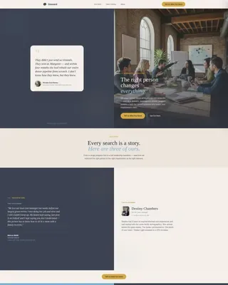 Recruiting Agency | Free Website Template | Rocket