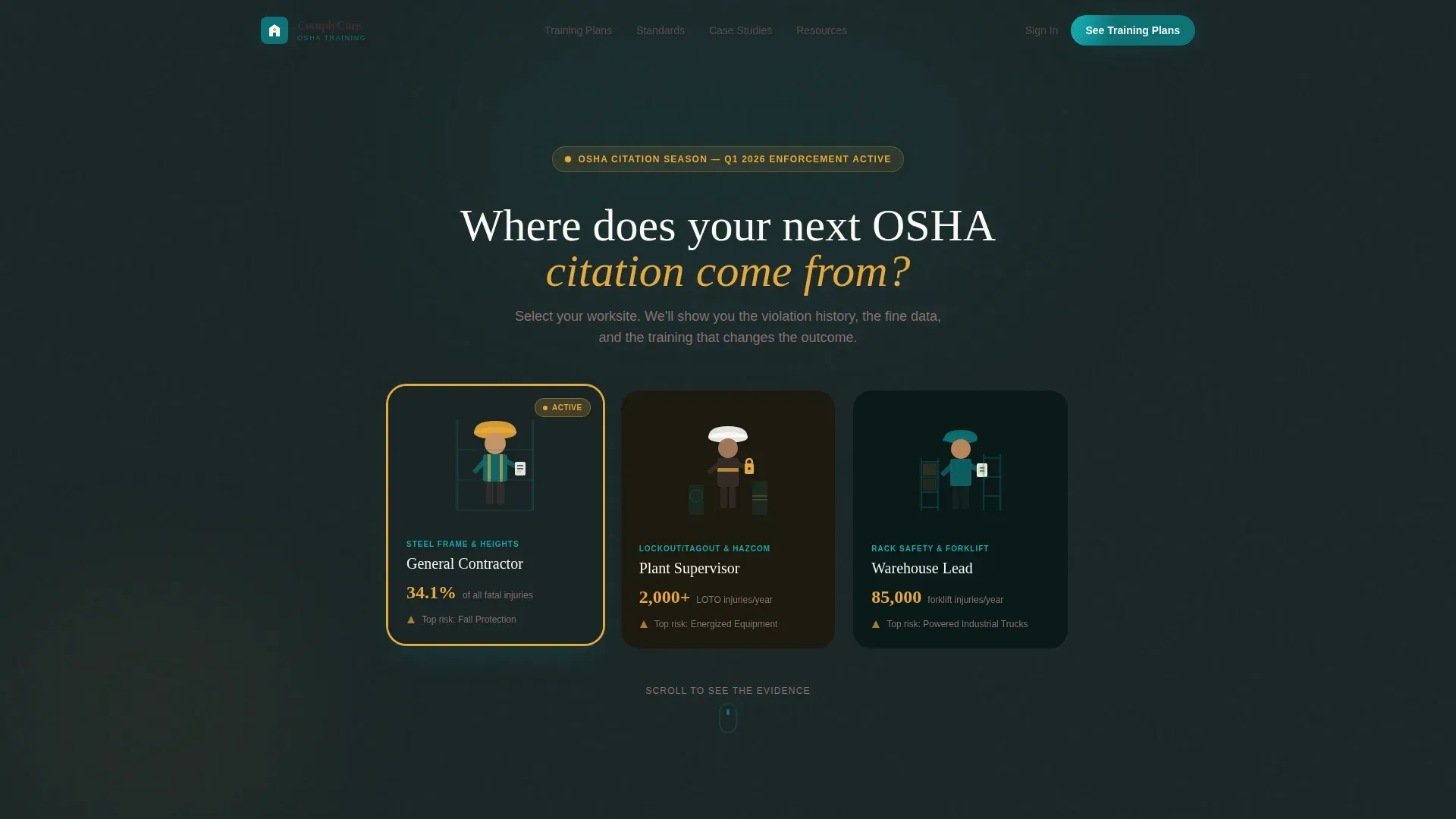 Trusted OSHA Compliance | Free Website Template | Rocket