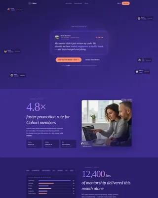 Learning & Development Platform Careers Website Template