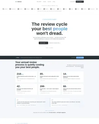 HR Software & Platform Reviews Website Template