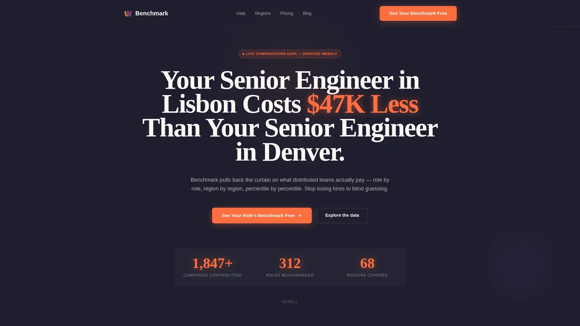 Remote Compensation | Free Website Template | Rocket