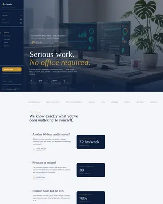 Compliance Recruitment | Free Website Template | Rocket