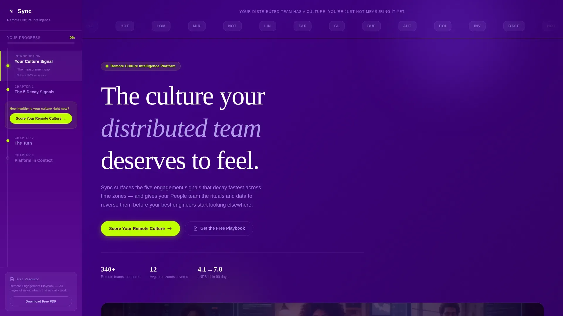 Employee Engagement | Free Website Template | Rocket