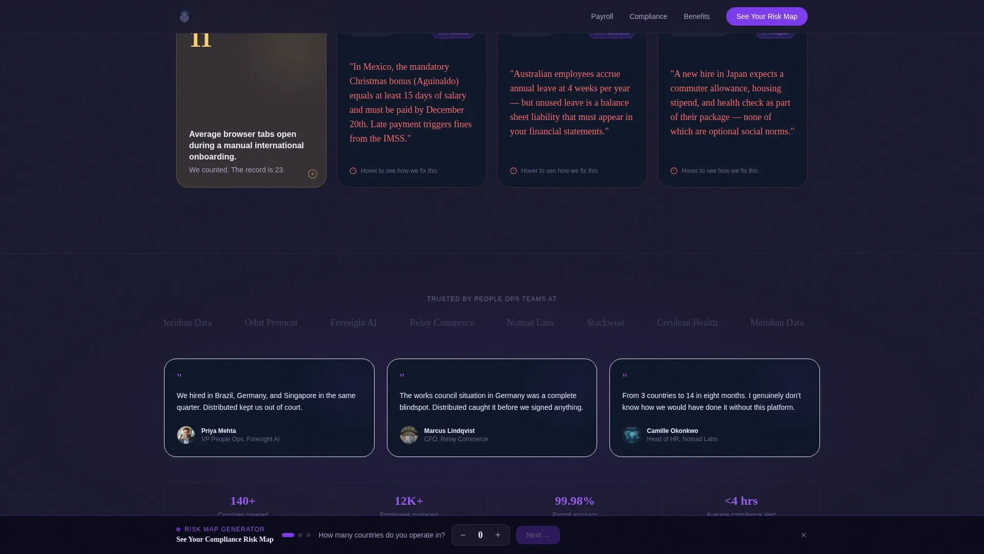 Powerful HR | Free Website Template | Rocket