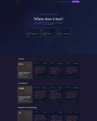 Powerful HR | Free Website Template | Rocket