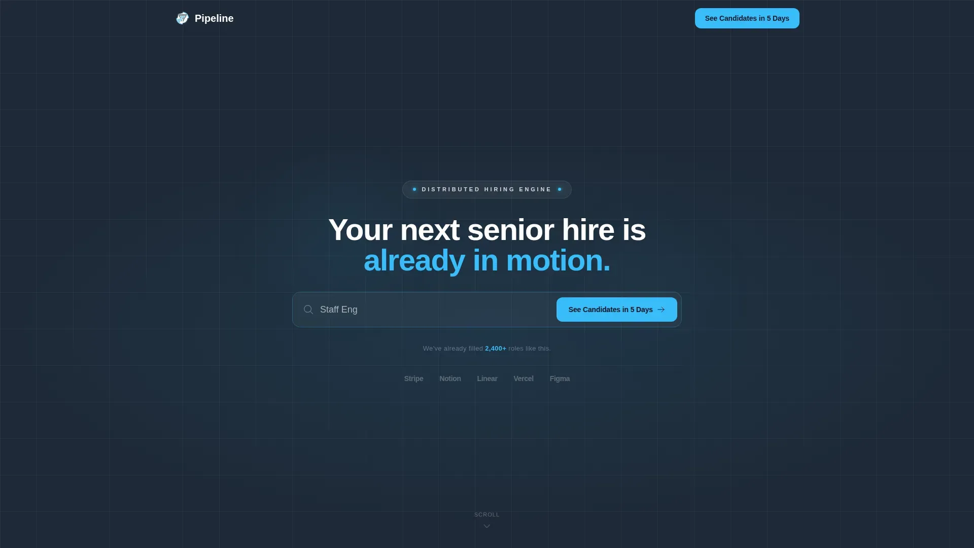 Powerful Remoterecruiting | Free Website Template | Rocket