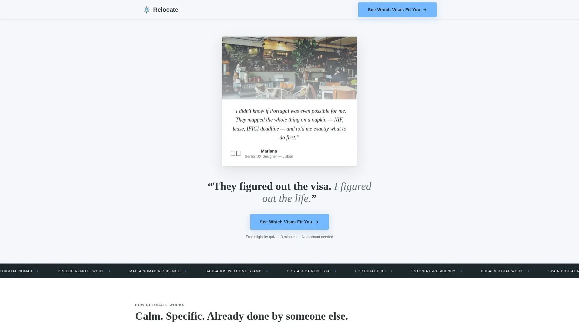 Trusted Nomadvisa | Free Website Template | Rocket