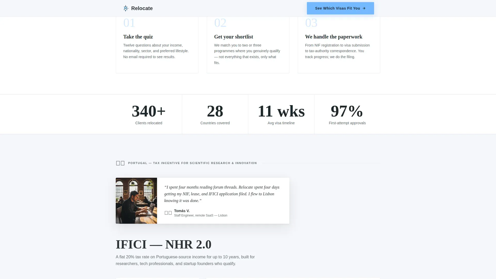 Trusted Nomadvisa | Free Website Template | Rocket