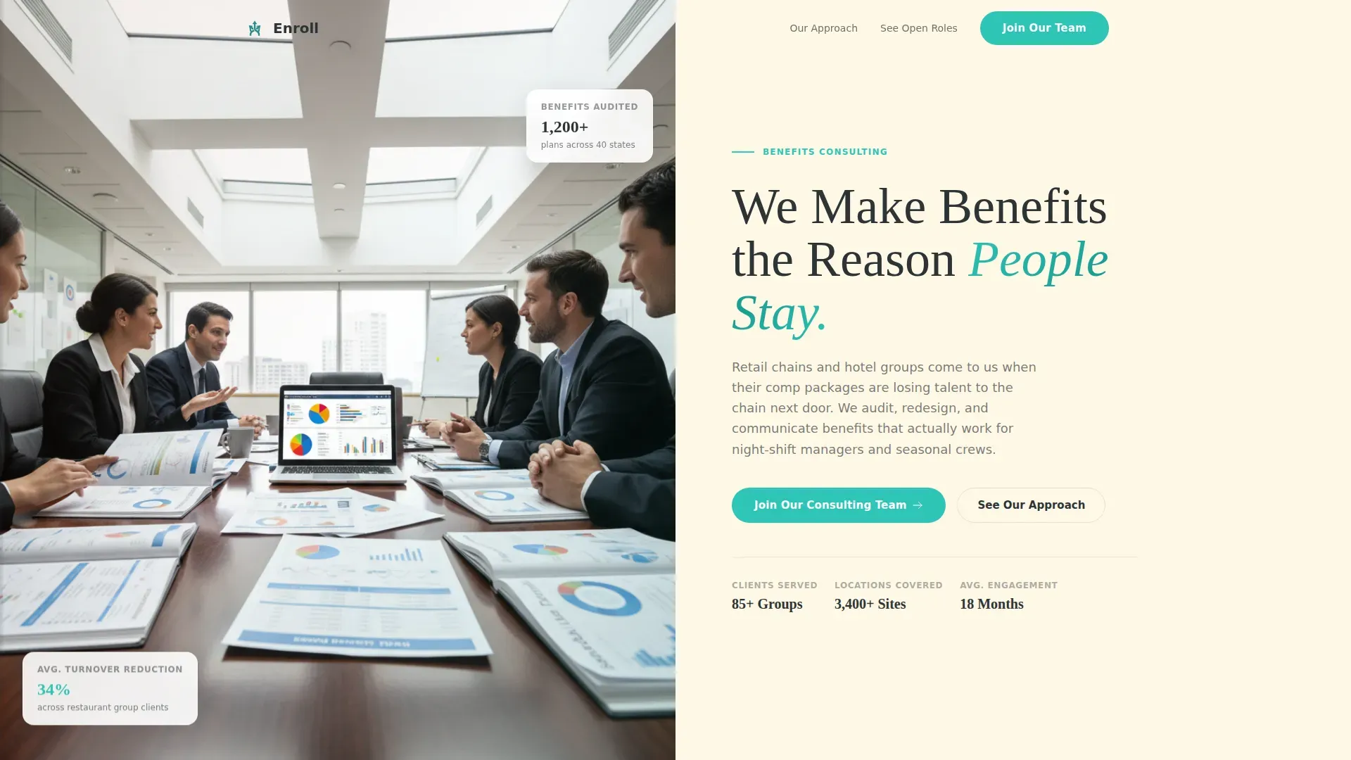 Recruitment Consulting | Free Website Template | Rocket