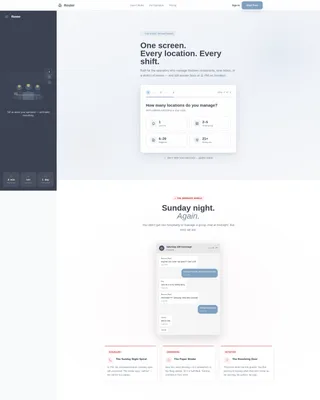 Streamlined Hospitalityhr | Free Website Template | Rocket
