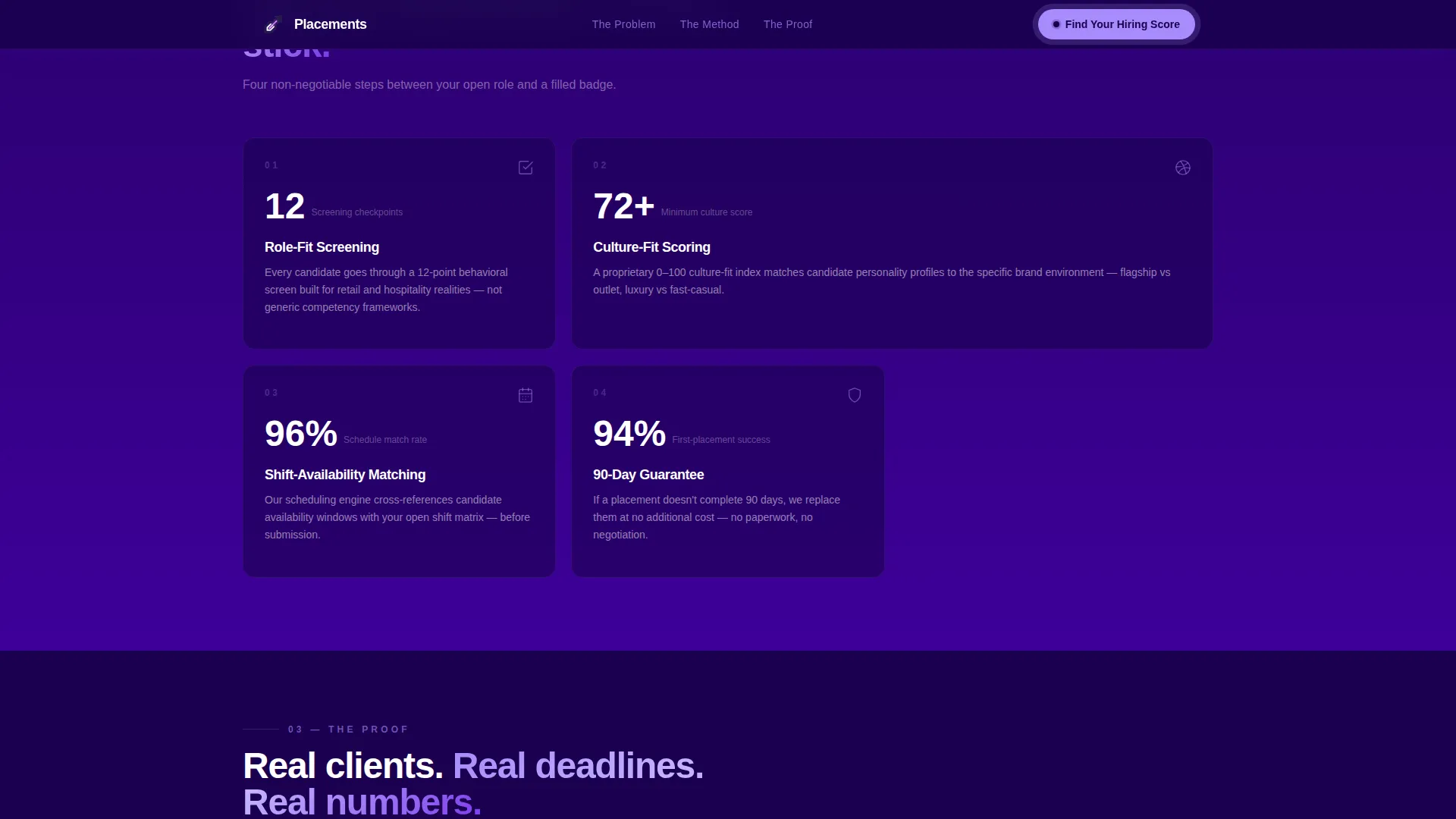 Precision Recruiting | Free Website Template | Rocket