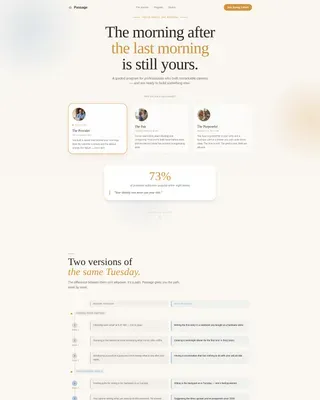 Outplacement & Career Transition Careers Website Template