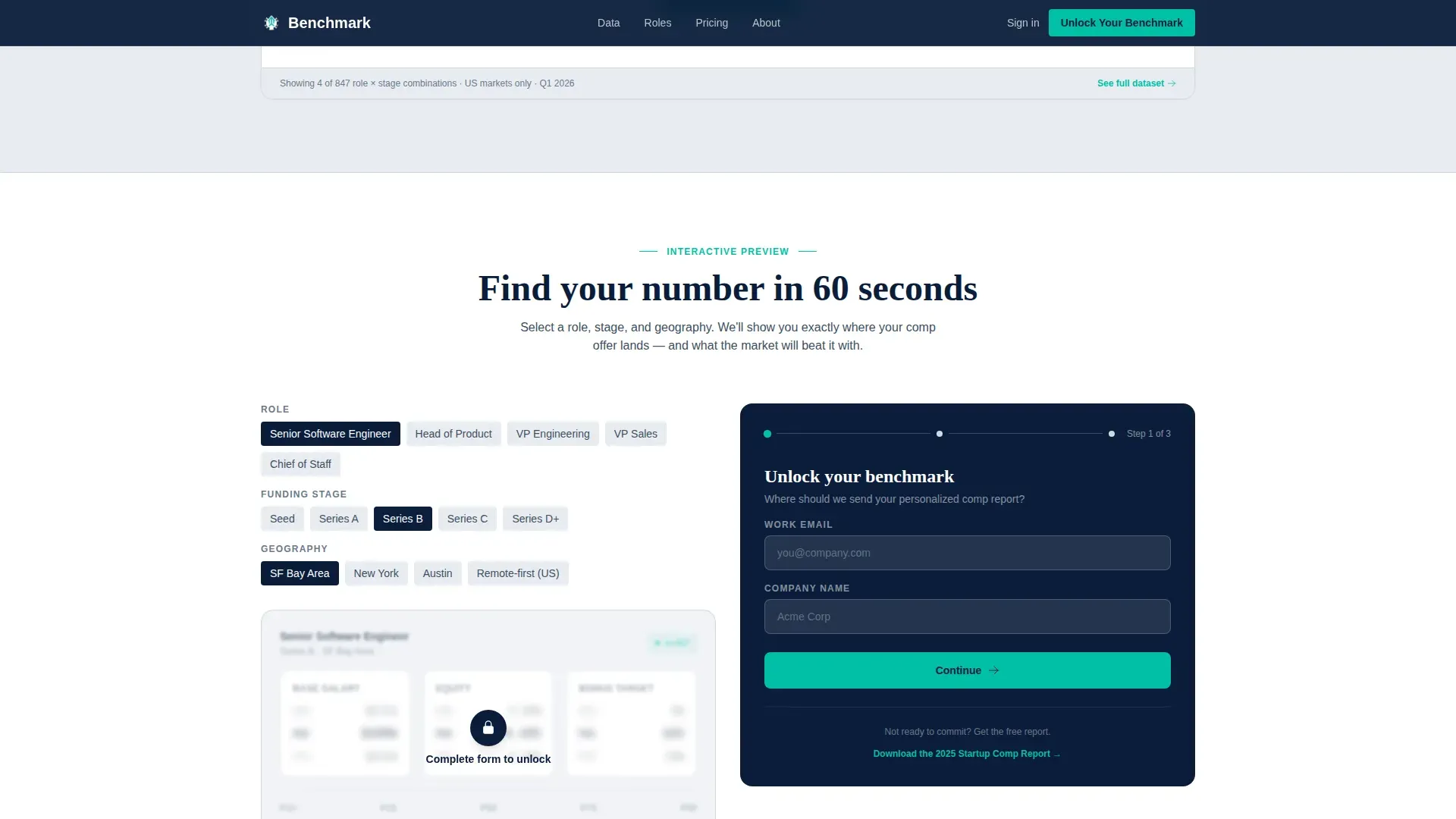 Startup Compensation | Free Website Template | Rocket