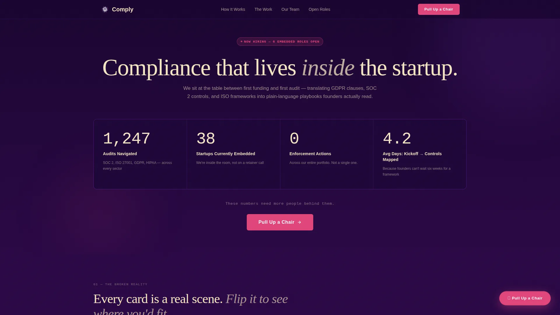 Bold Compliance | Free Website Template | Rocket