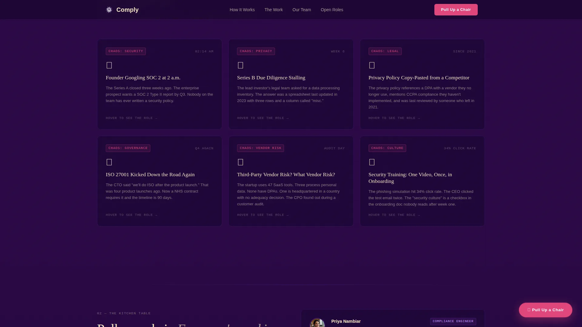 Bold Compliance | Free Website Template | Rocket