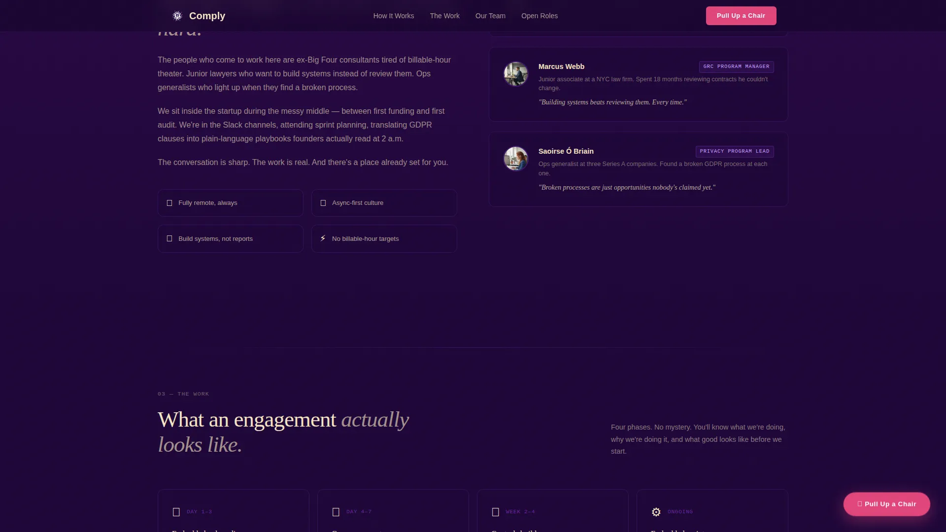 Bold Compliance | Free Website Template | Rocket