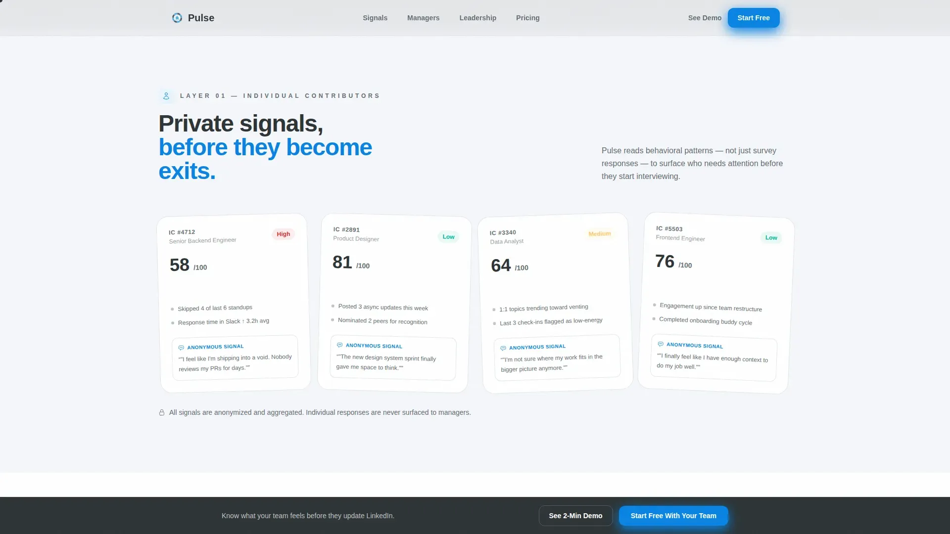 Engagement Platform | Free Website Template | Rocket