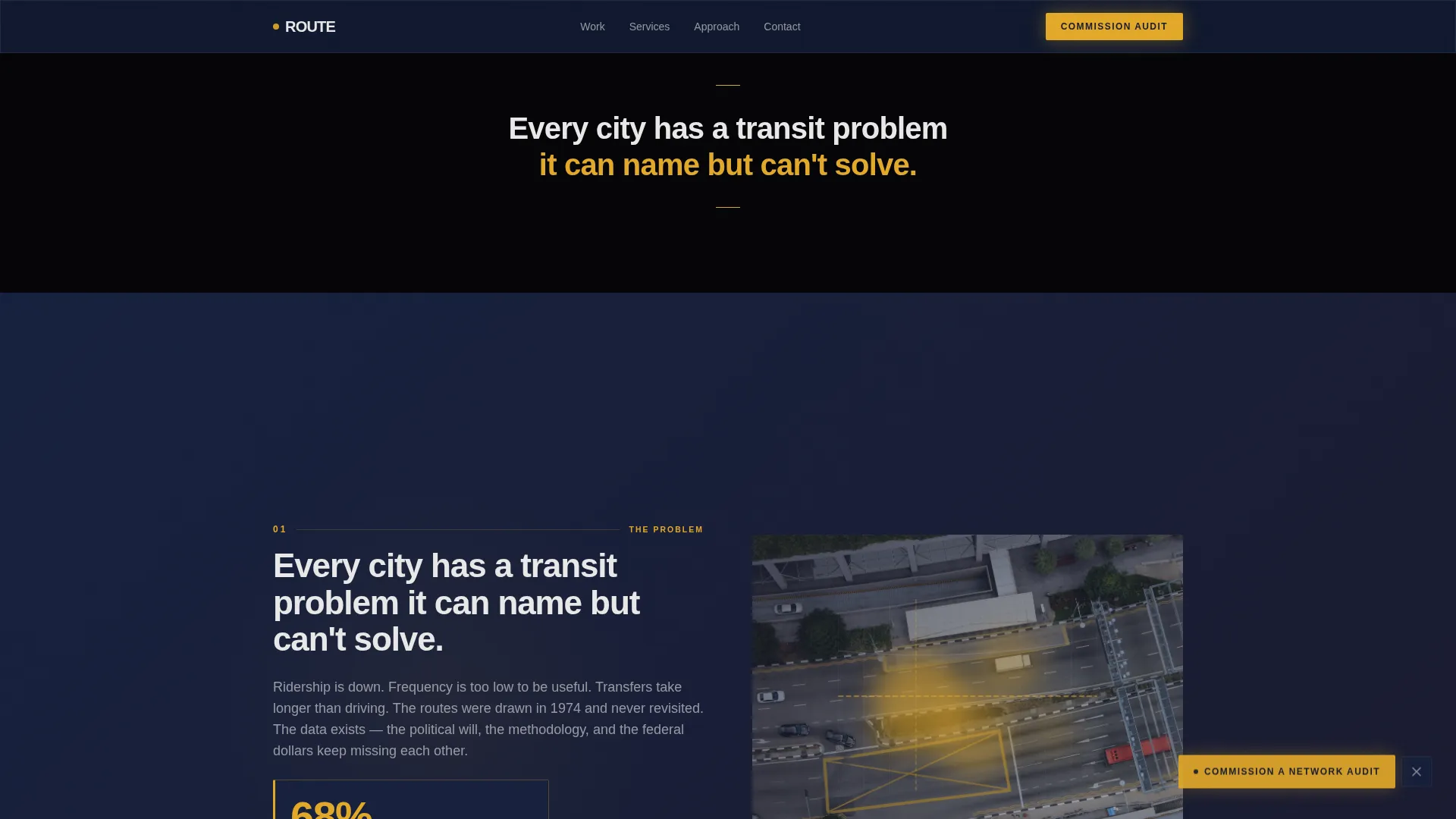 Public Transit & Infrastructure Professional Website Template