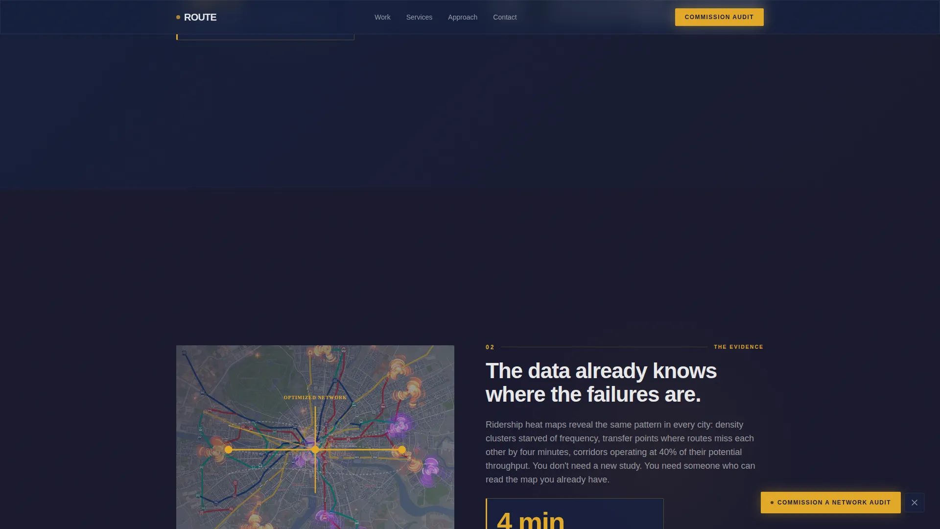 Public Transit & Infrastructure Professional Website Template
