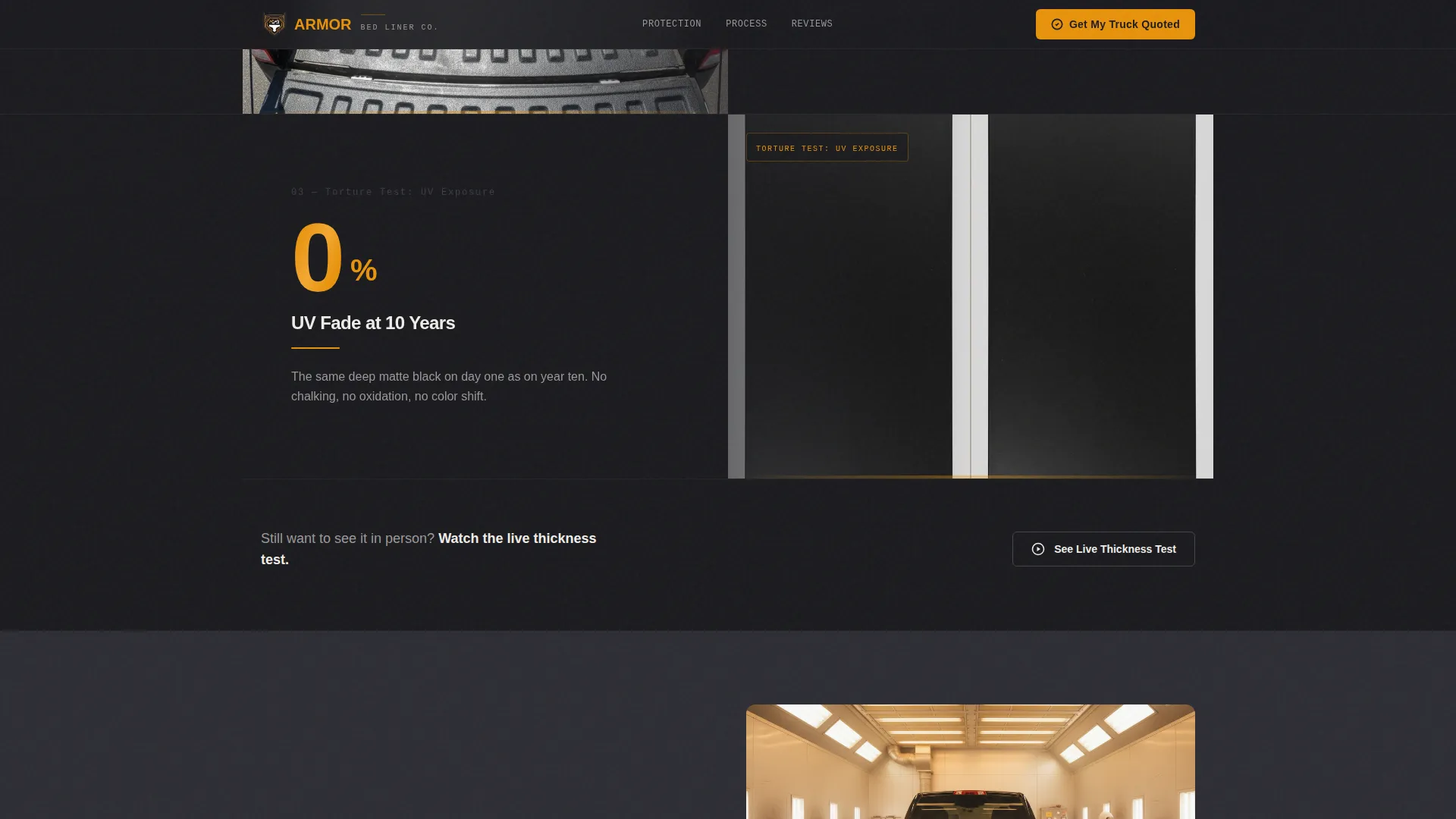 Truck Bed Liner Installer Landing Page Template