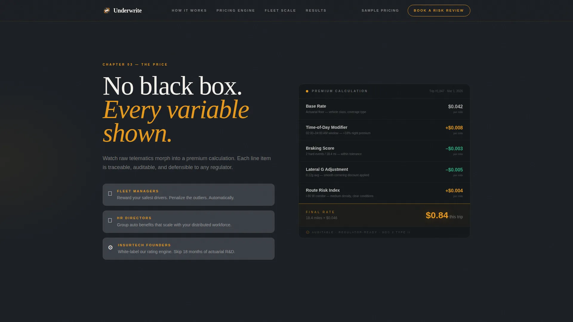 Vehicle Insurance & Finance Booking Website Template