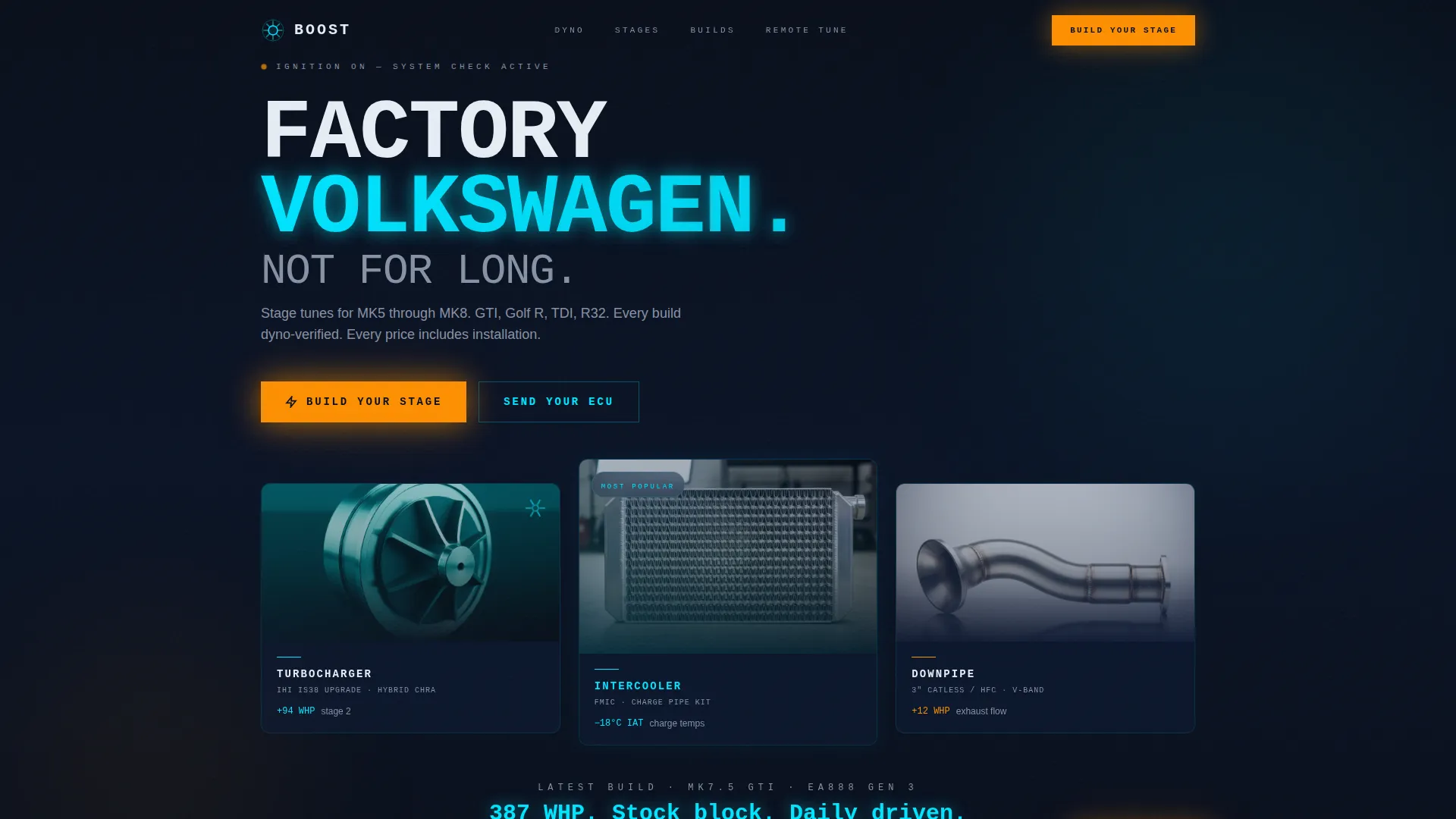 Car Dealership Advanced Pricing Website Template