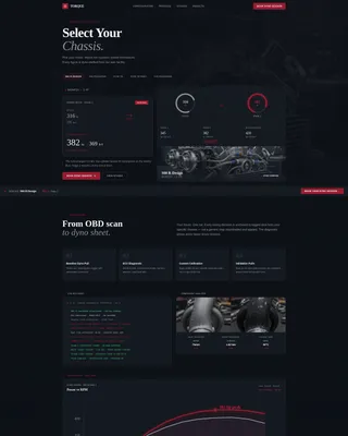 Volvo Booking Website Template