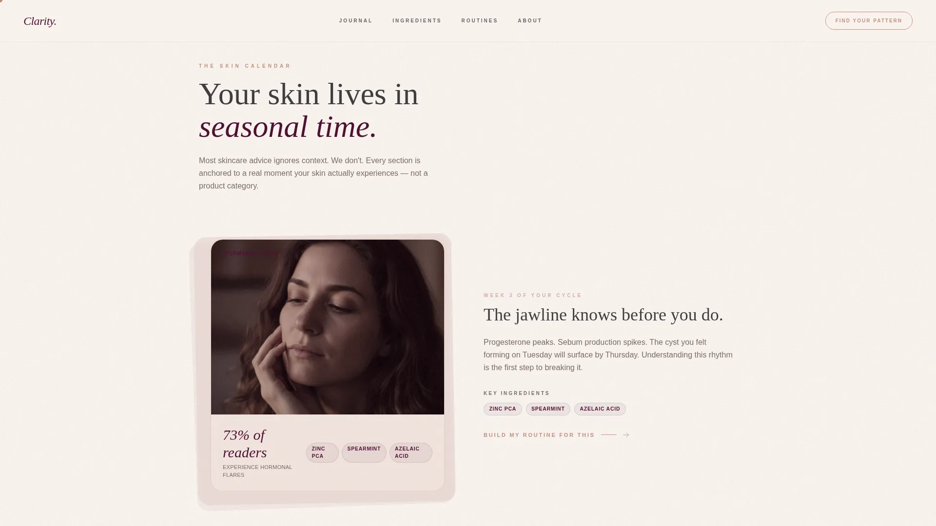 Inclusive Beauty & Skincare Blog Website Template