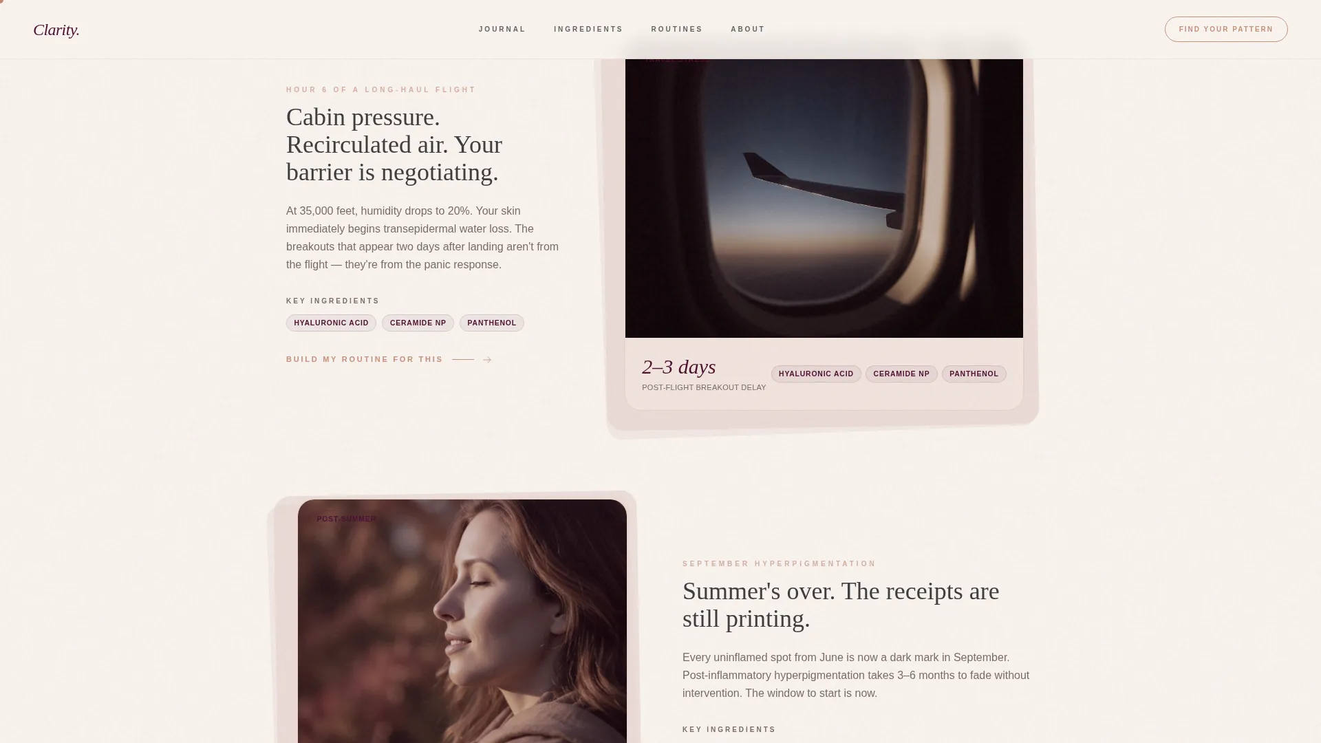 Inclusive Beauty & Skincare Blog Website Template