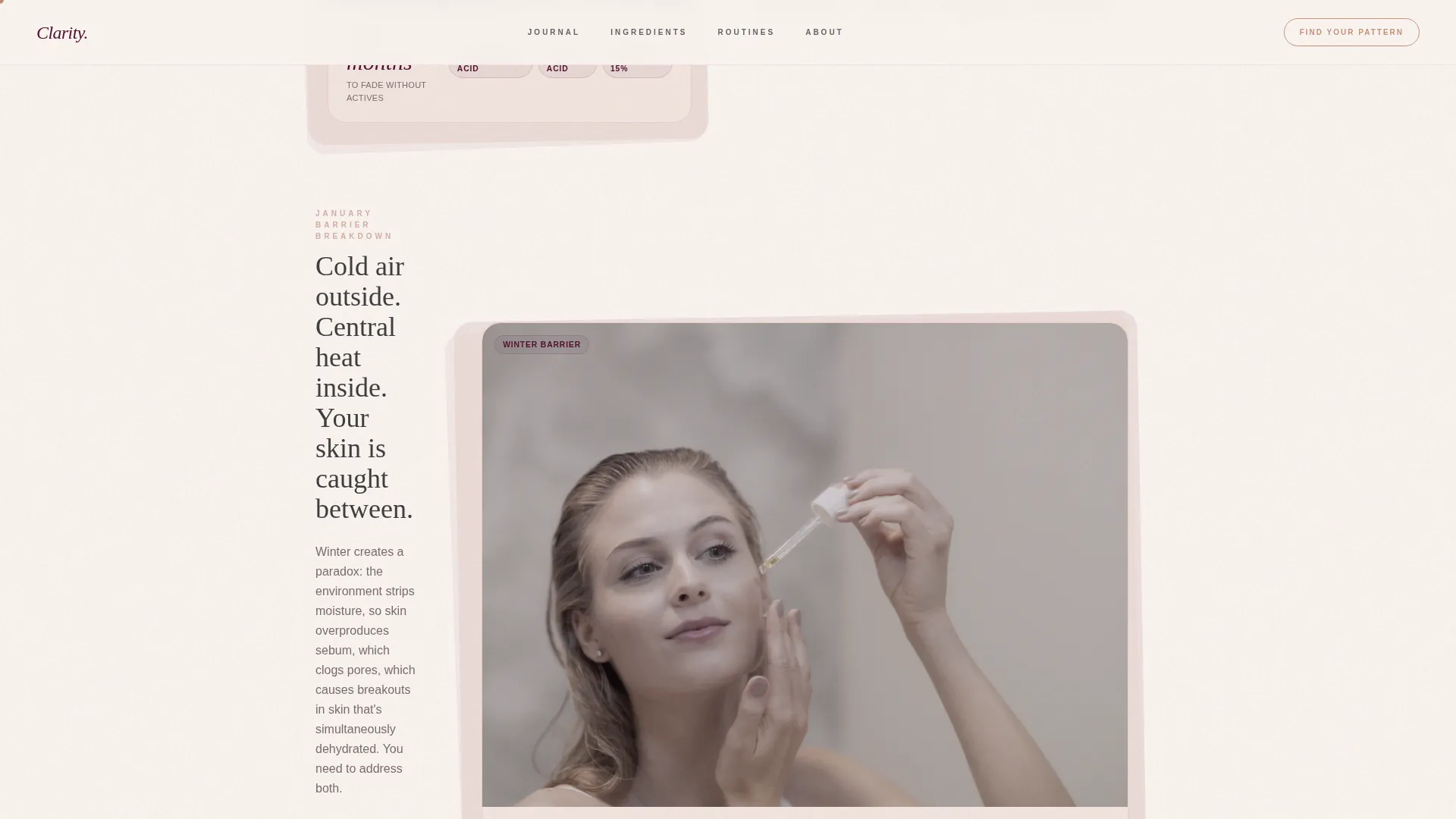 Inclusive Beauty & Skincare Blog Website Template