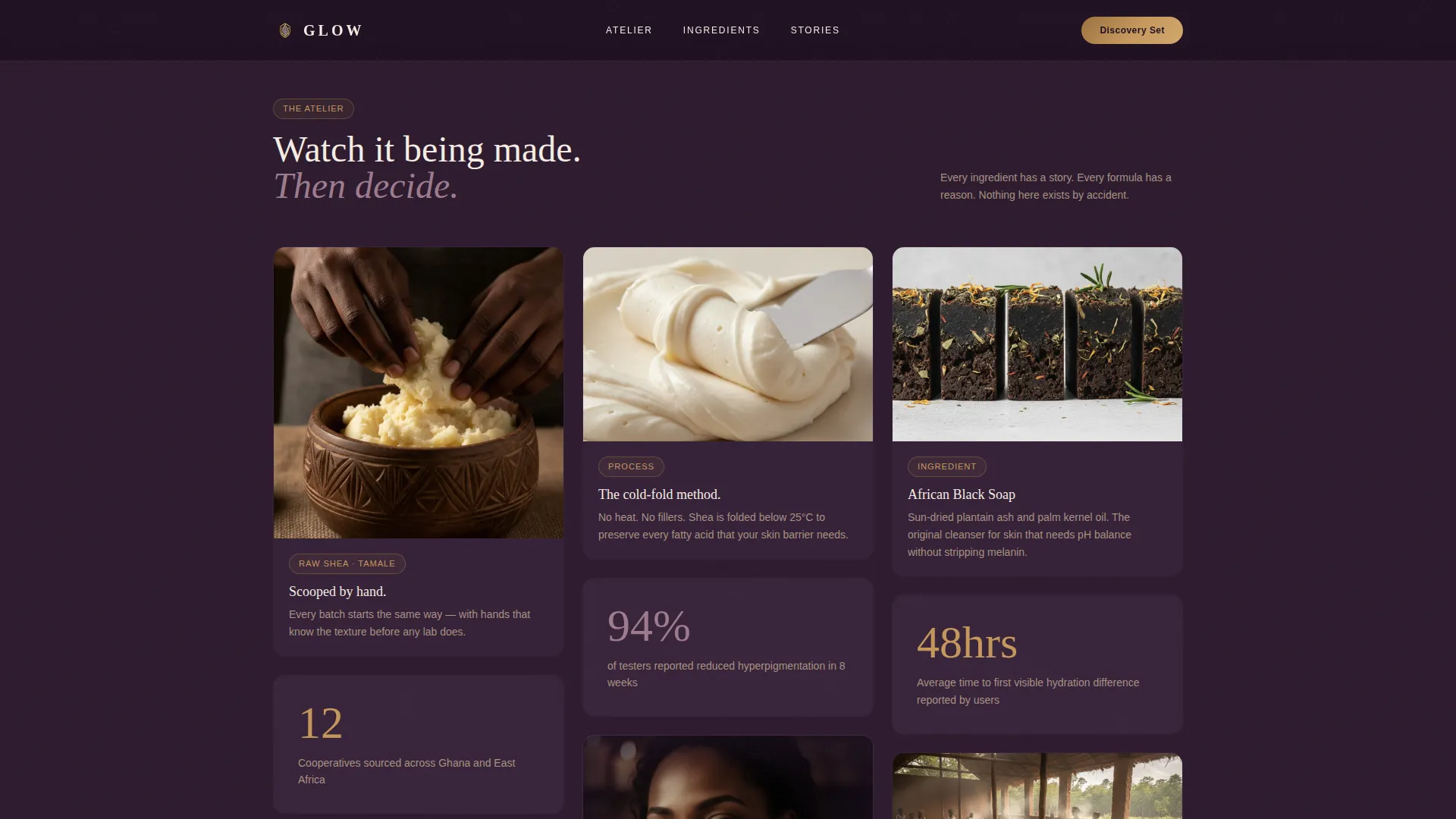 Luxurious Skincare | Free Website Template | Rocket