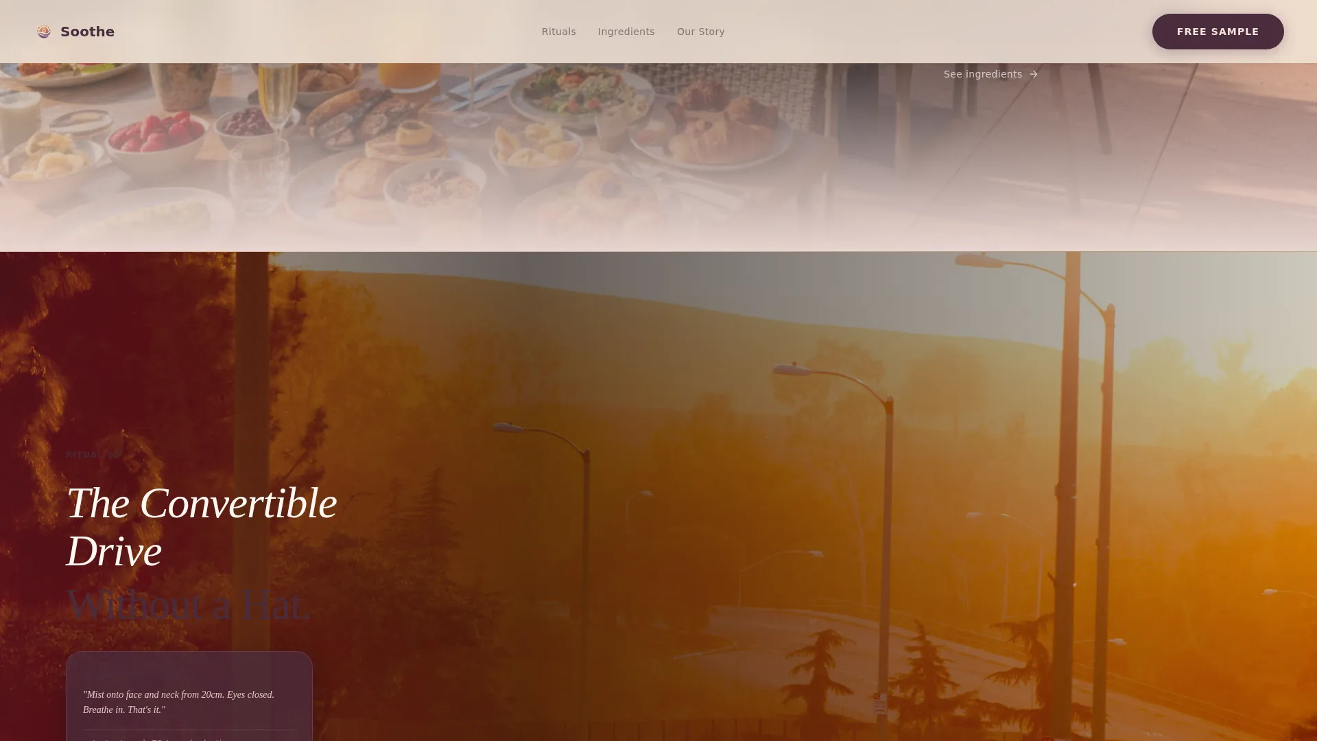 Body Care & Bath Brand Professional Website Template