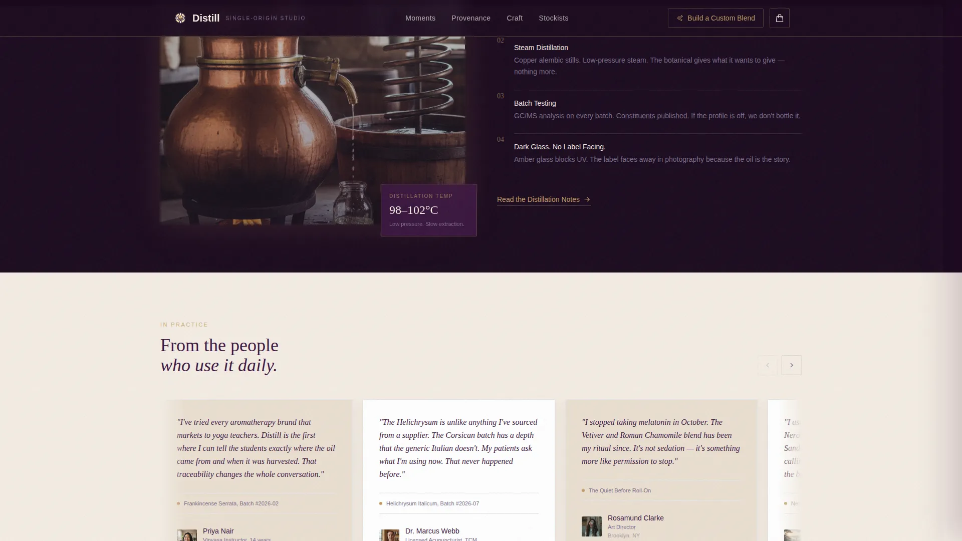 Wellness & Holistic Beauty Professional Website Template