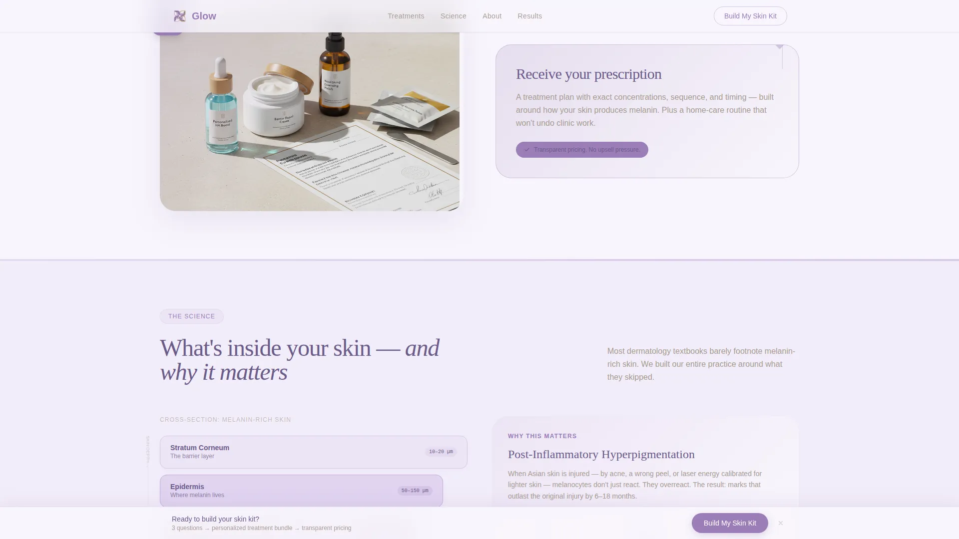 Radiant Dermatologist | Free Website Template | Rocket