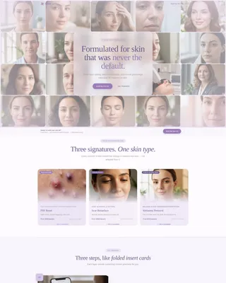 Radiant Dermatologist | Free Website Template | Rocket