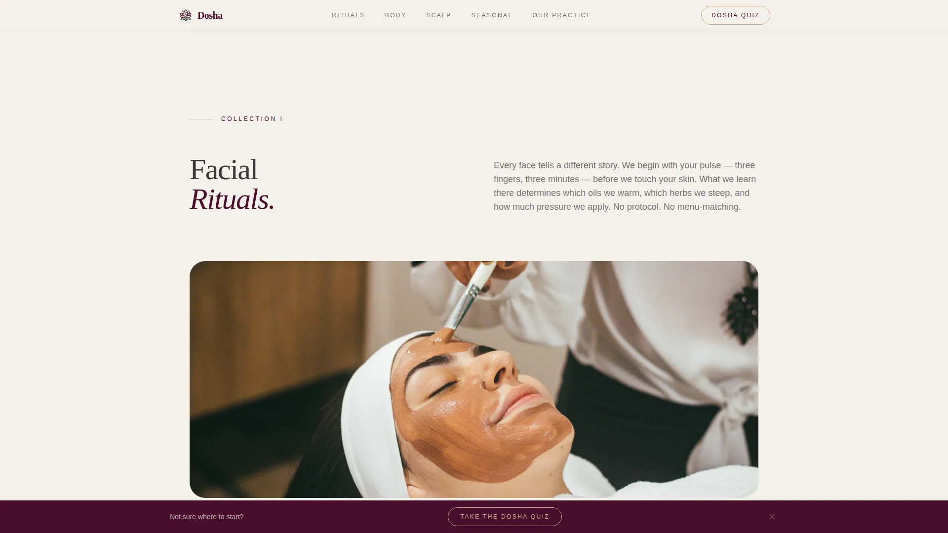 Luxe Ayurvedic | Free Website Template | Rocket