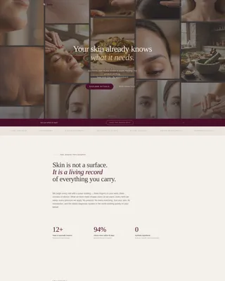Luxe Ayurvedic | Free Website Template | Rocket