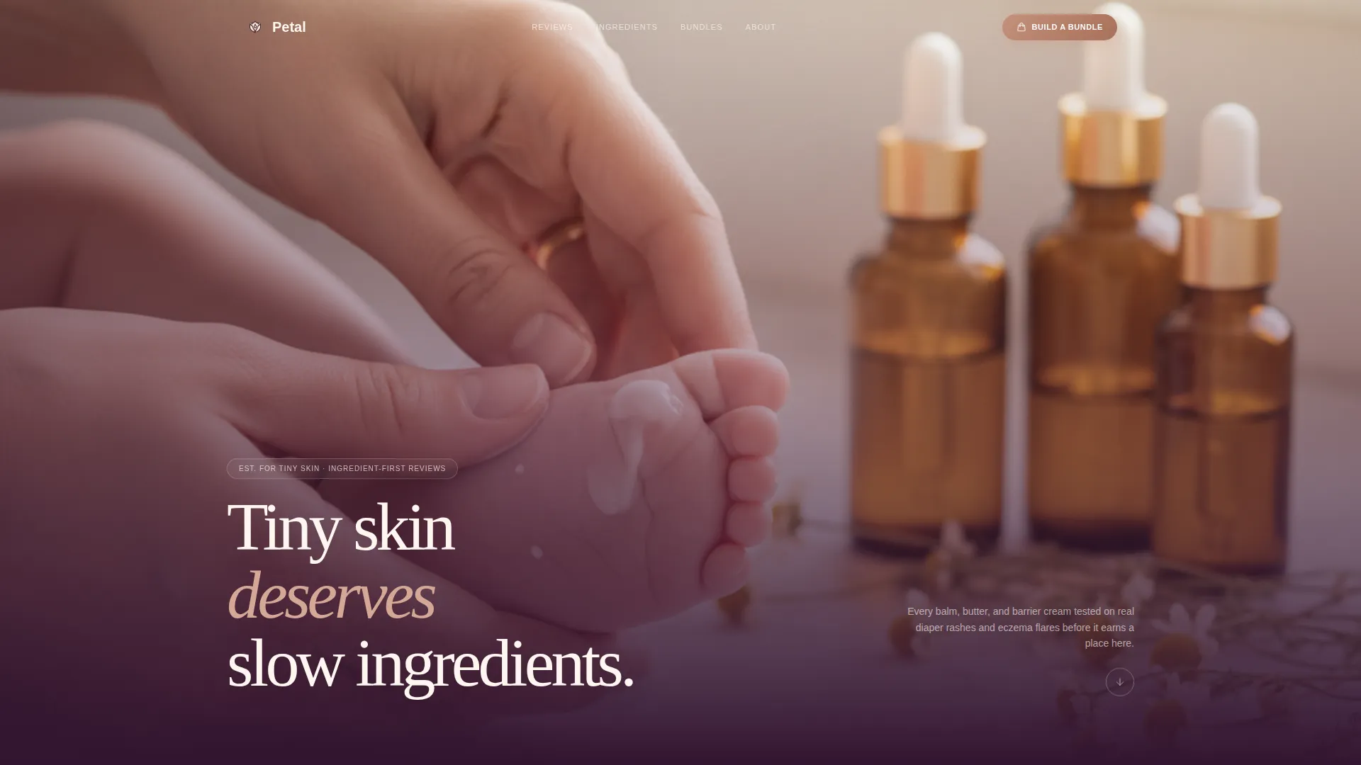 Gentle Babybeauty | Free Website Template | Rocket